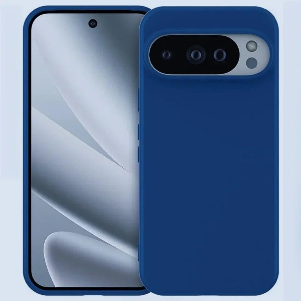 Чохол силіконовий для Google Pixel 9/9 Pro з мікрофіброю всередині Синій (3089772717) Чохол силіконовий для Google Pixel 9/9 Pro з мікрофіброю всередині Синій (3089772717)