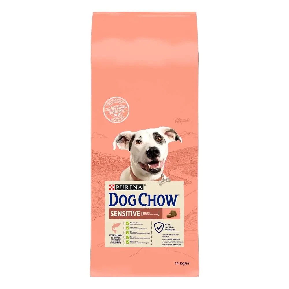 Сухий корм для дорослих собак із чутливим травленням Dog Chow Sensetive 14 кг
