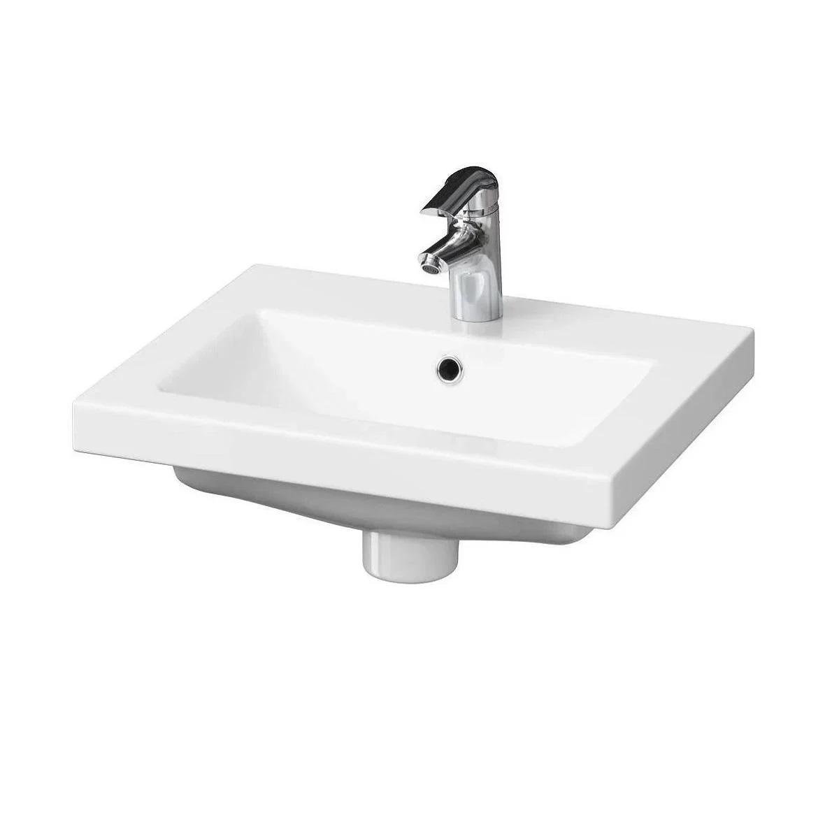 Тумба для ванной комнаты подвесная Ранчо Т-8 с раковиной Комо 50 см White (5050353638) - фото 5 Тумба для ванной комнаты подвесная Ранчо Т-8 с раковиной Комо 50 см White (5050353638) - фото 5