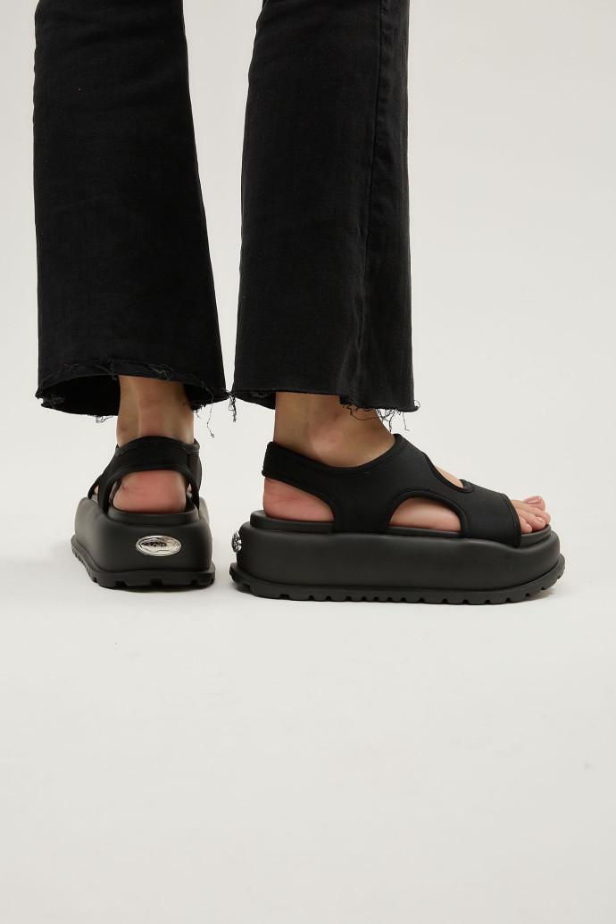 Сандалії жіночі LONZA на платформі р. 38 Чорний (186767) - фото 1