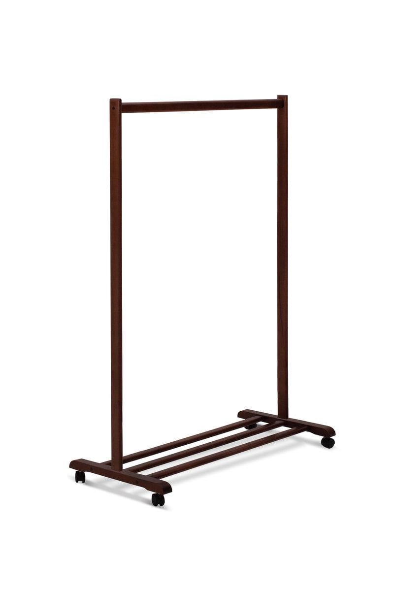 Вішалка-плічка підлогова Одинарні Спліт Мікс Меблі Дерево Вільха Білий