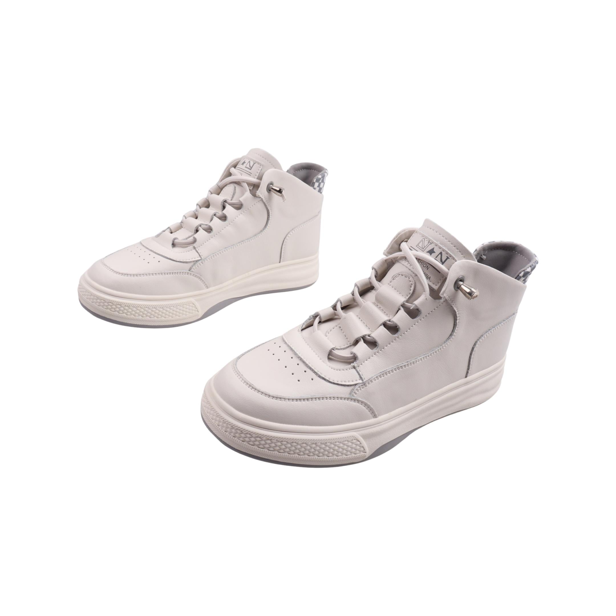 Ботинки женские Melanda 120-23DHS натуральная кожа р. 37 Бежевый (29184209)