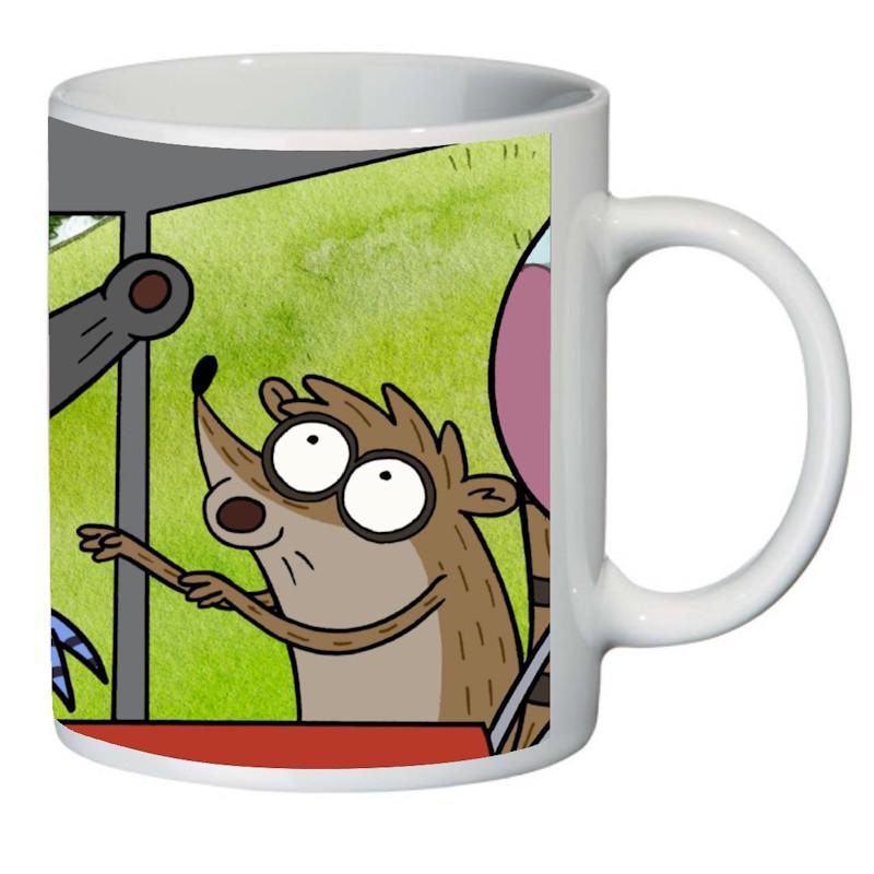 Чашка с принтом Обычный мультик Regular Show RS-007 (2181713224)
