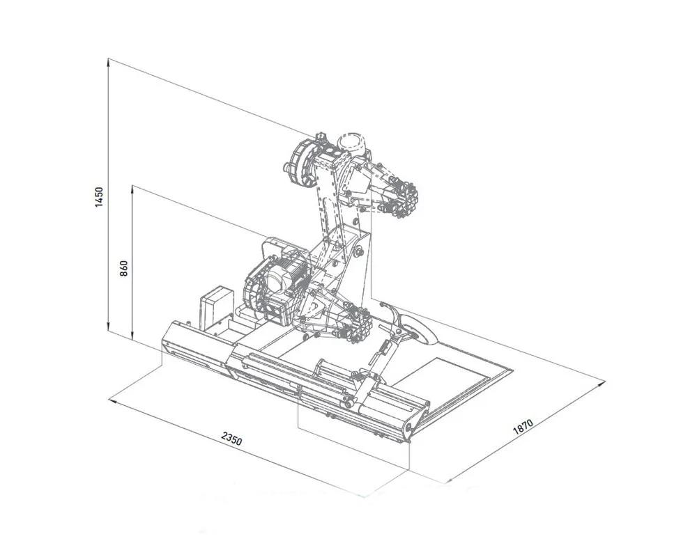 Стенд шиномонтажный M&B Engineering Dido 56 для грузовых авто СХ техники 380В - фото 7