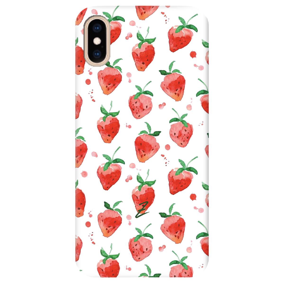 Силиконовый чехол Zorrov для Apple iPhone XS Max - Berry (11210040206052295)