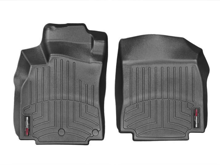 Килимки в салон WeatherTech для Renault Megane 2008-16 з бортиком передні Чорний (444511)