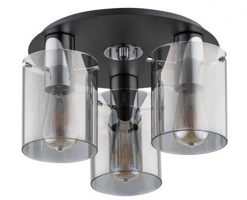 Потолочная люстра Alfa Atman Silver/Black (62195)