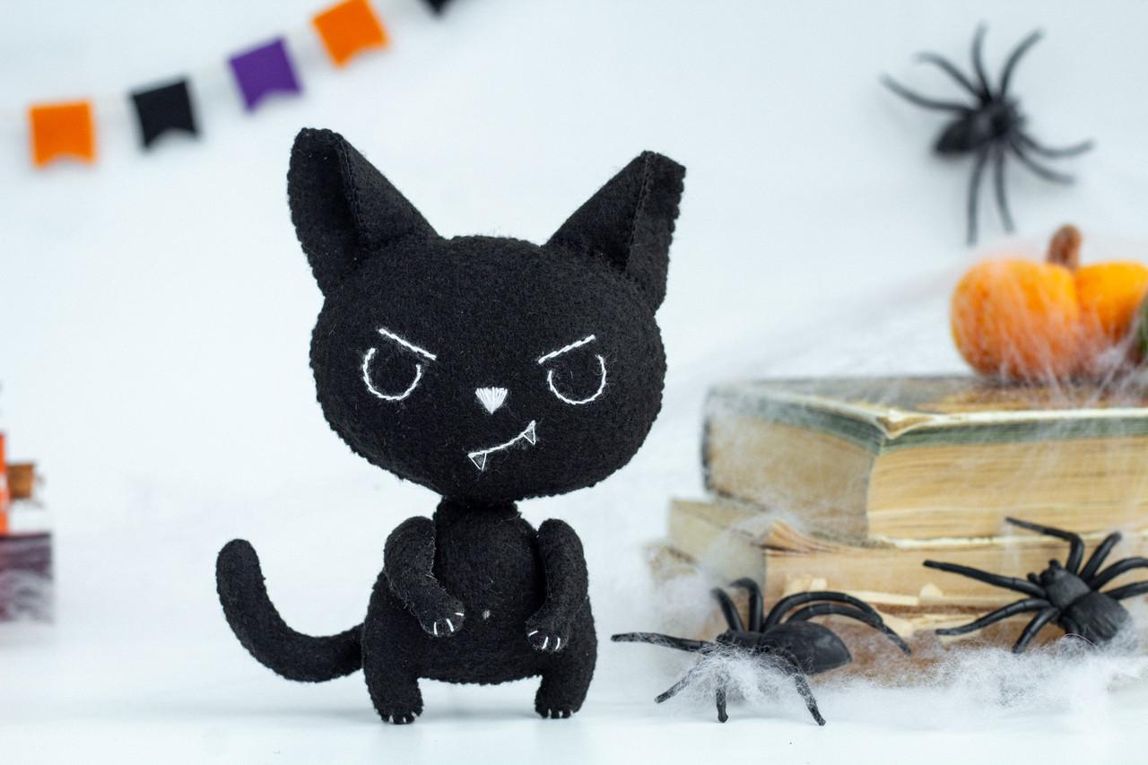 Игрушка Кот Черный (29528492) - фото 4 Игрушка Кот Черный (29528492) - фото 4