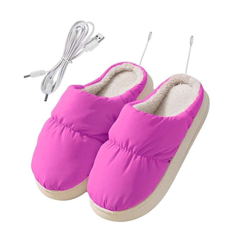 Домашние комнатные тапочки с подогревом Purple