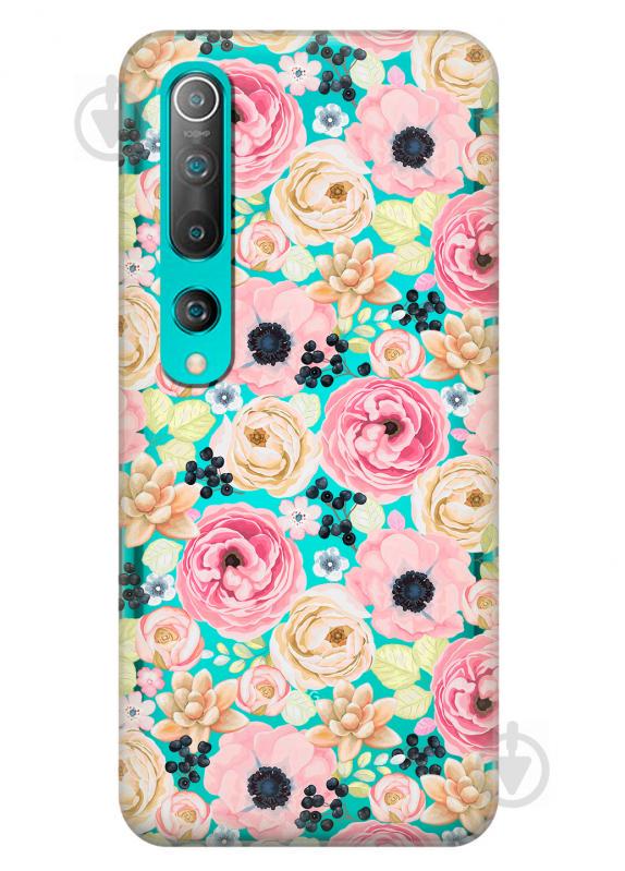 Силиконовый чехол iSwag для Xiaomi Mi 10 Цветочный букет (KS2606) Силиконовый чехол iSwag для Xiaomi Mi 10 Цветочный букет (KS2606)
