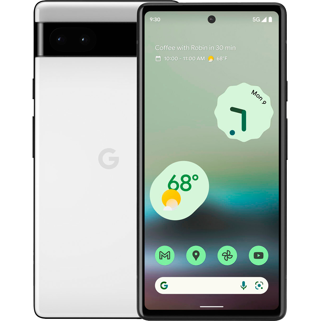 Смартфон Google Pixel 6a 6/128GB US Chalk