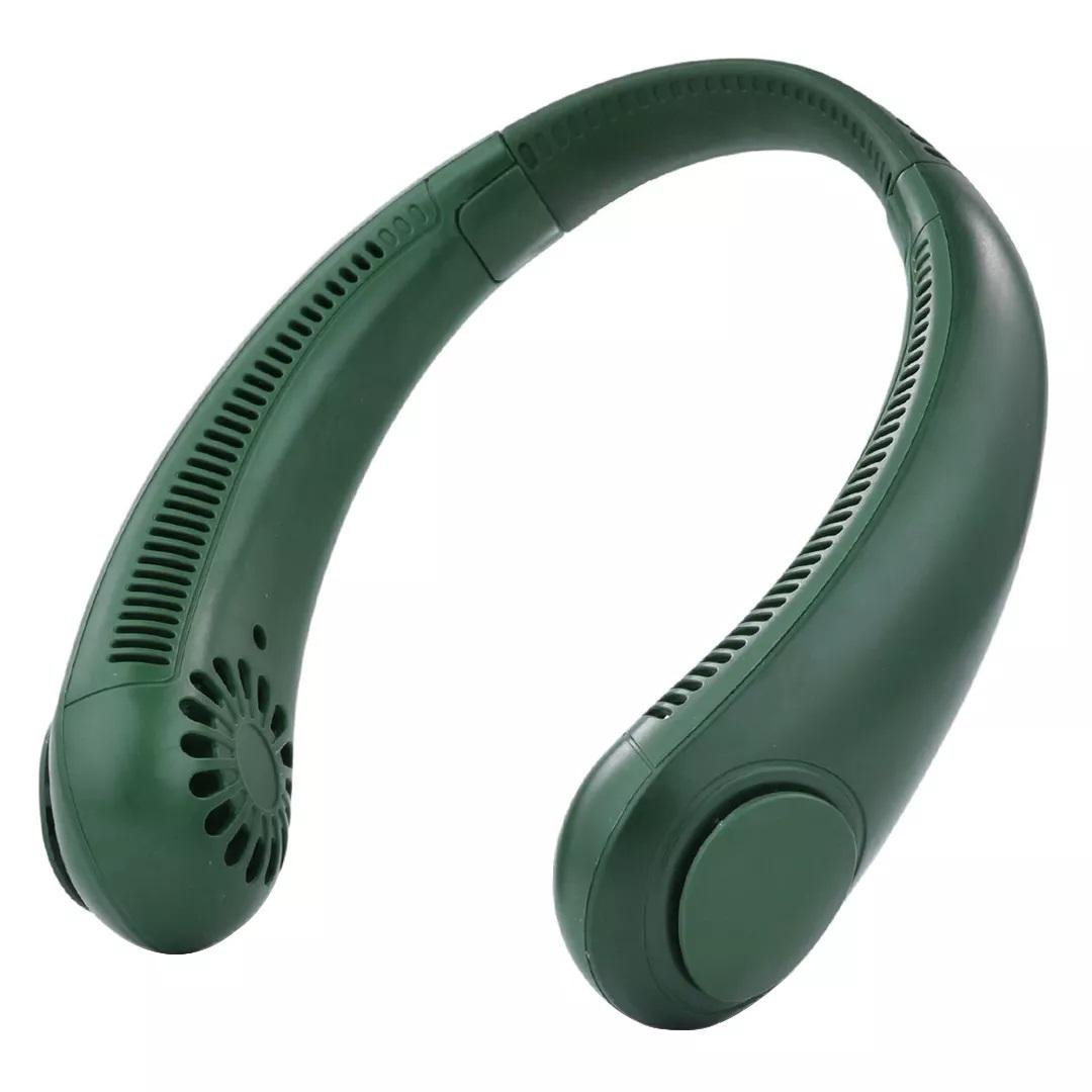 Вентилятор на шею аккумуляторный JoyPro FAN-01 USB 1200mAh Зеленый (03f71edc)