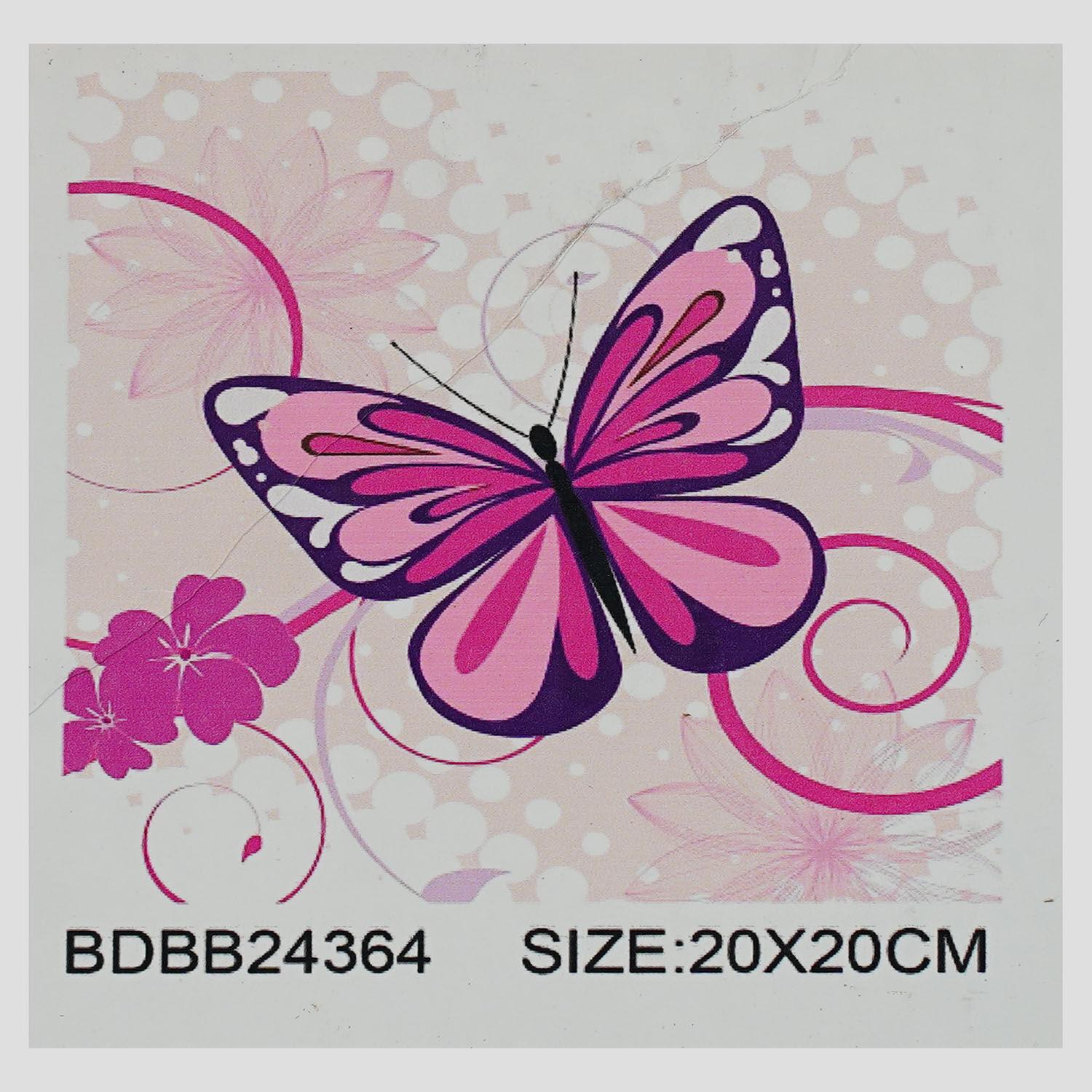 Алмазная мозаика TK Group Бабочка 20х20 см (BDBB24364)