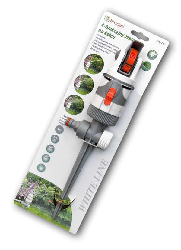 Ороситель вращающийся 4-х режимный WHITE LINE (WL-Z01)