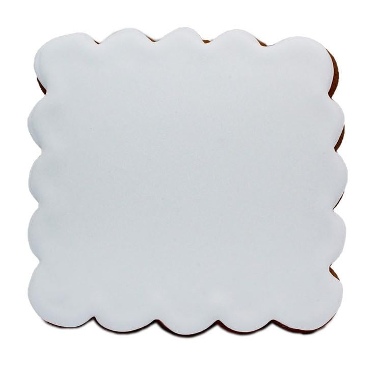 Пряник с индивидуальной печатью Квадрат-фигурный 7,5х7,5 см 49 г