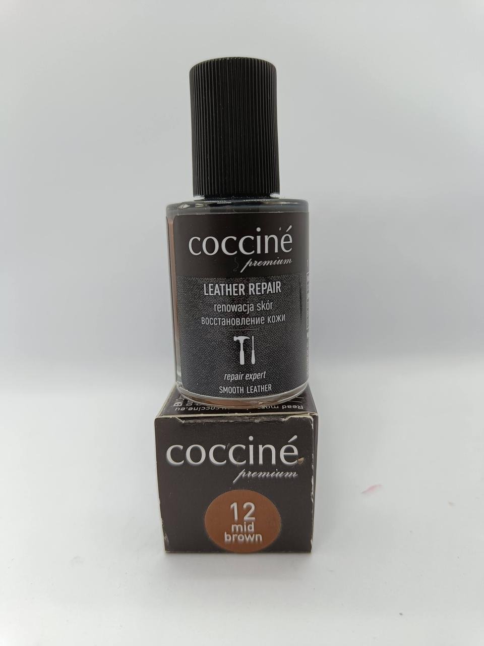 Коректор для гладкої шкіри COCCINE Leather Repair 10 мл Середньо-коричневий 12 (1994360762) - фото 1