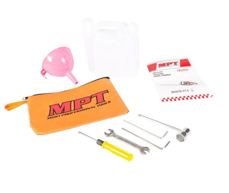 Триммер-кусторез бензиновый MPT PROFI с поворотной ручкой 650 Вт/0,9 л.с. 22,5 см3 650 мм Black/Red (MHT2303) - фото 7 Триммер-кусторез бензиновый MPT PROFI с поворотной ручкой 650 Вт/0,9 л.с. 22,5 см3 650 мм Black/Red (MHT2303) - фото 7