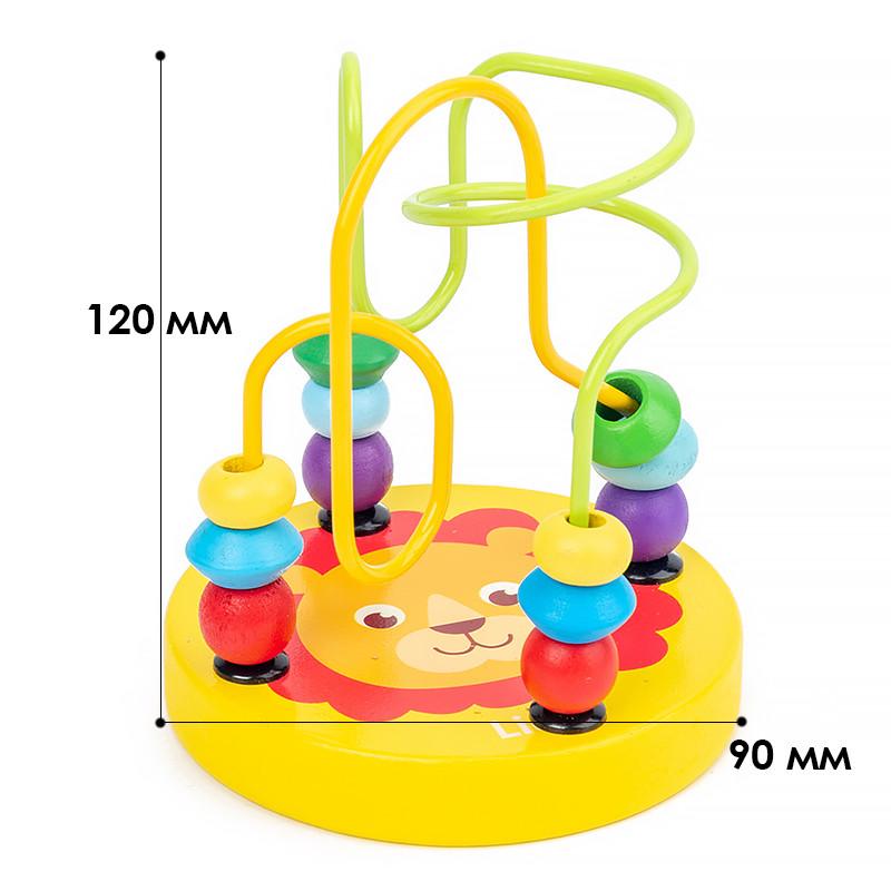 Деревянная игрушка развивающая Lesko DL-041301 Лабиринт - фото 4