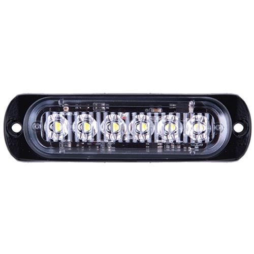 Повторитель габарита 6 LED 12V white (AG-ZWD-BSBK-6/W)