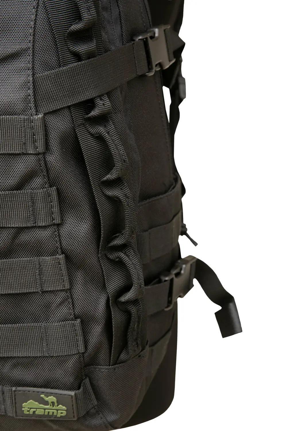 Рюкзак Tramp Tactical 50 л 46х30х22 см Черный (UTRP-043-black) - фото 4