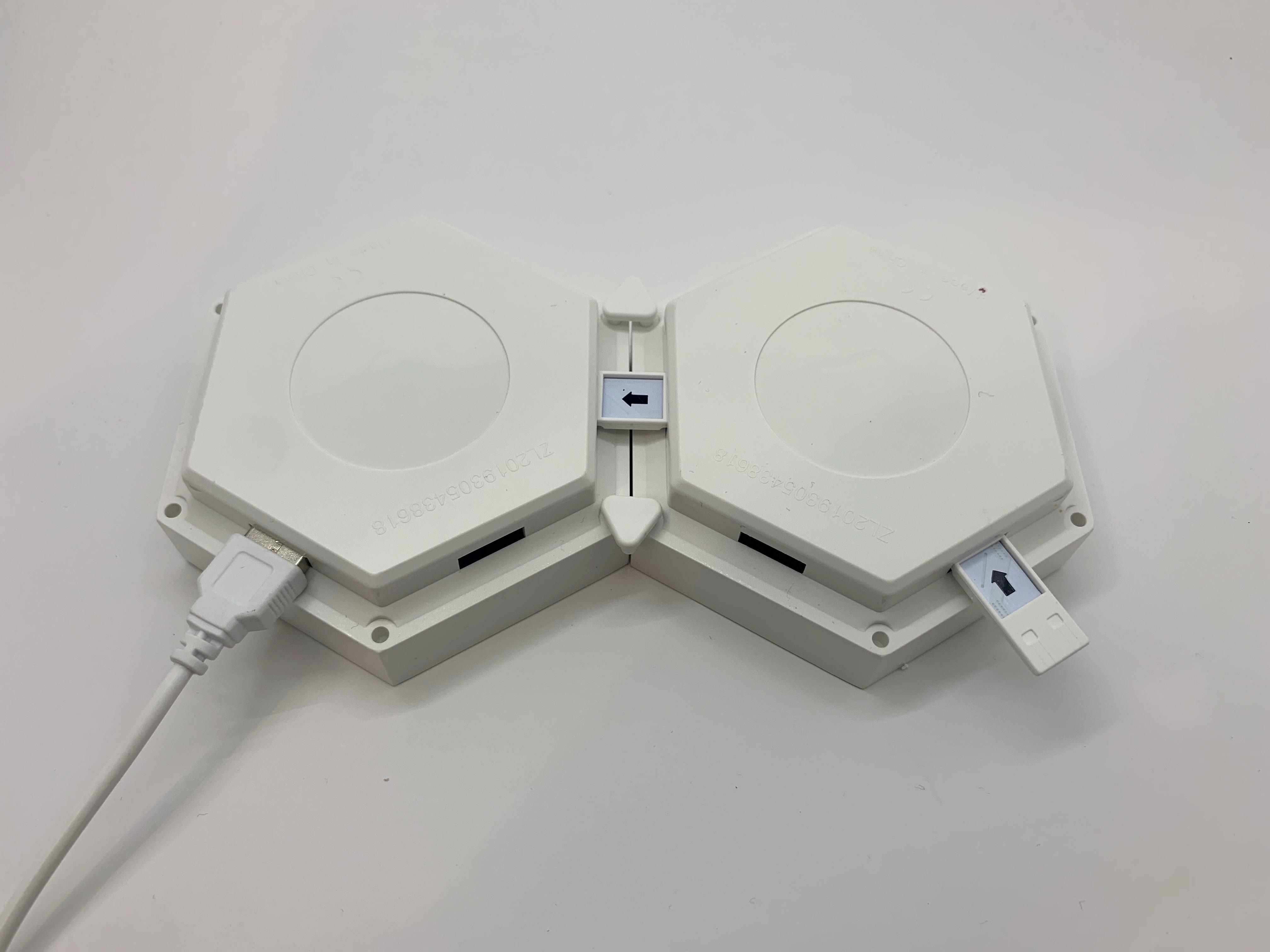 LED світильник модульний Quantum сенсорний на USB з'єднаннях Білий - фото 9 LED світильник модульний Quantum сенсорний на USB з'єднаннях Білий - фото 9