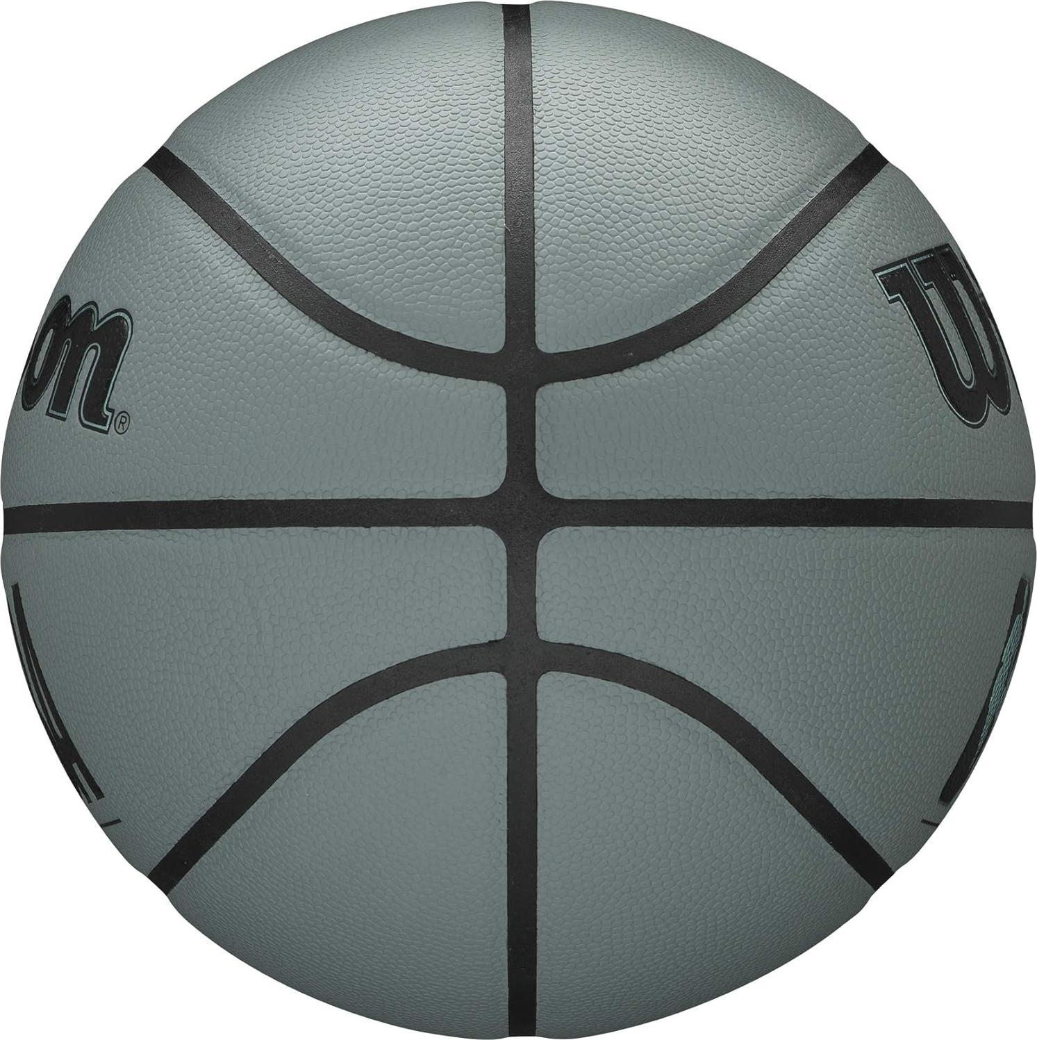 Баскетбольний м'яч Wilson NBA FORGE р. 6 Сірий (WTB8203XB06) - фото 5 Баскетбольний м'яч Wilson NBA FORGE р. 6 Сірий (WTB8203XB06) - фото 5
