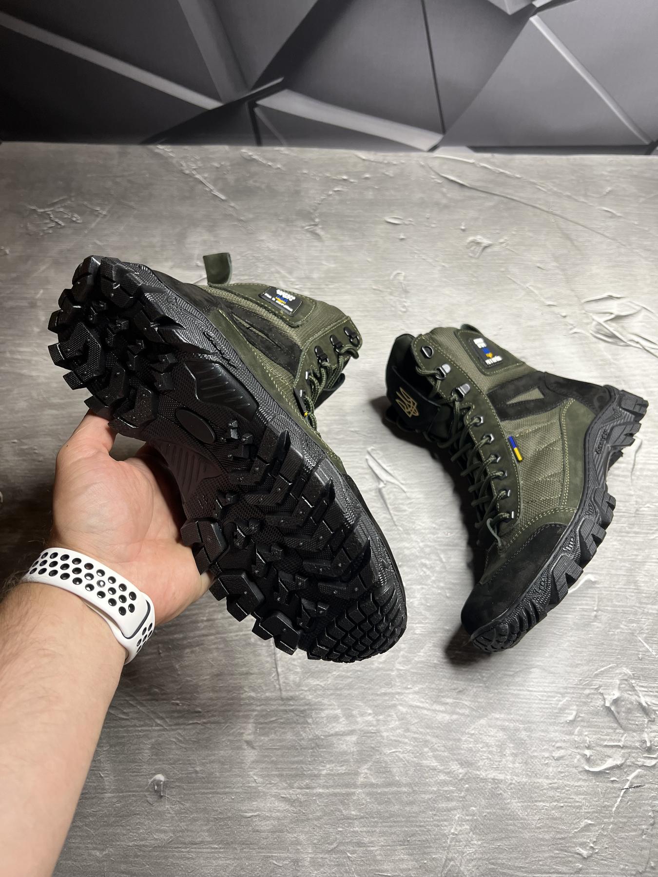 Берці чоловічі демісезонні р. 40 Хакі - фото 5