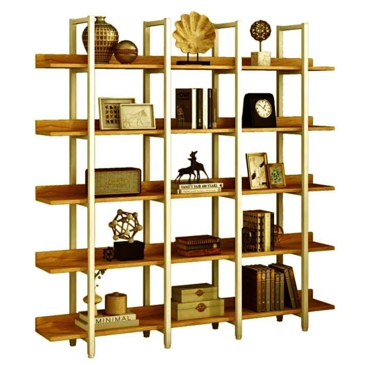 Стеллаж кухонный из дерева Макноли Зефир/Охра (СТА-01522004)