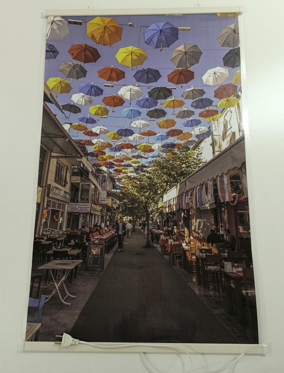 Обогреватель-картина Зонты пленочный 100x63 см (wkr-10037) - фото 2