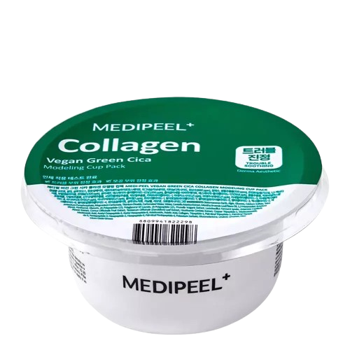 Маска для обличчя заспокійлива моделююча Medi-Peel Vegan Green Cica Collagen Modeling Cup Pack 28 г (Т000301) Маска для обличчя заспокійлива моделююча Medi-Peel Vegan Green Cica Collagen Modeling Cup Pack 28 г (Т000301)