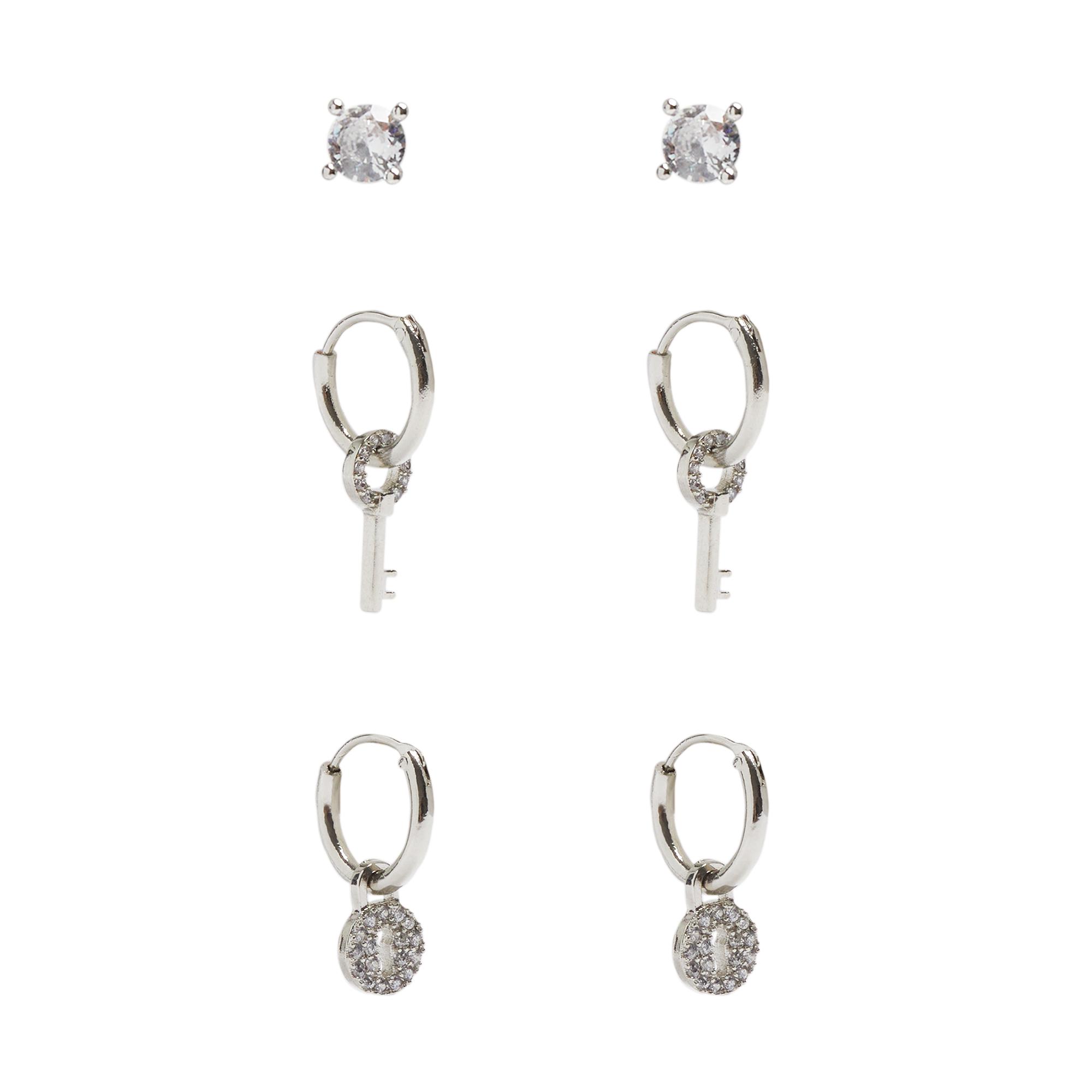 Женские серьги Parfois 194943 ONE Серебряный