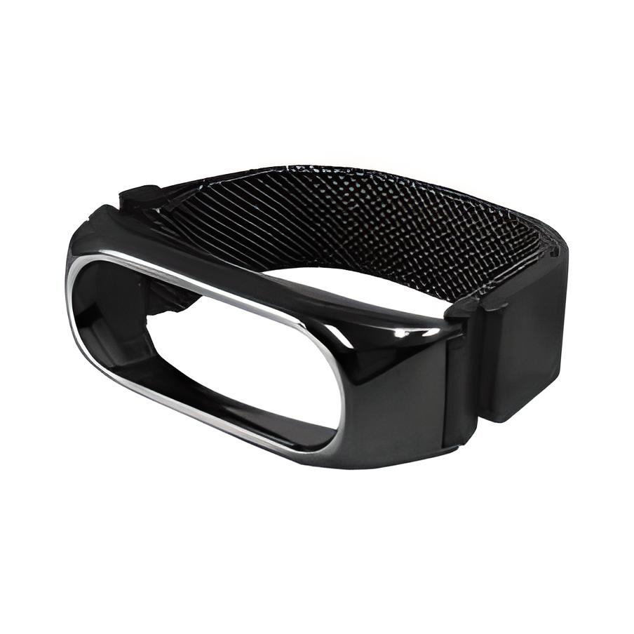 Ремешок для фитнес браслета Xiaomi Mi Band 3 4 Milanese Loop Black