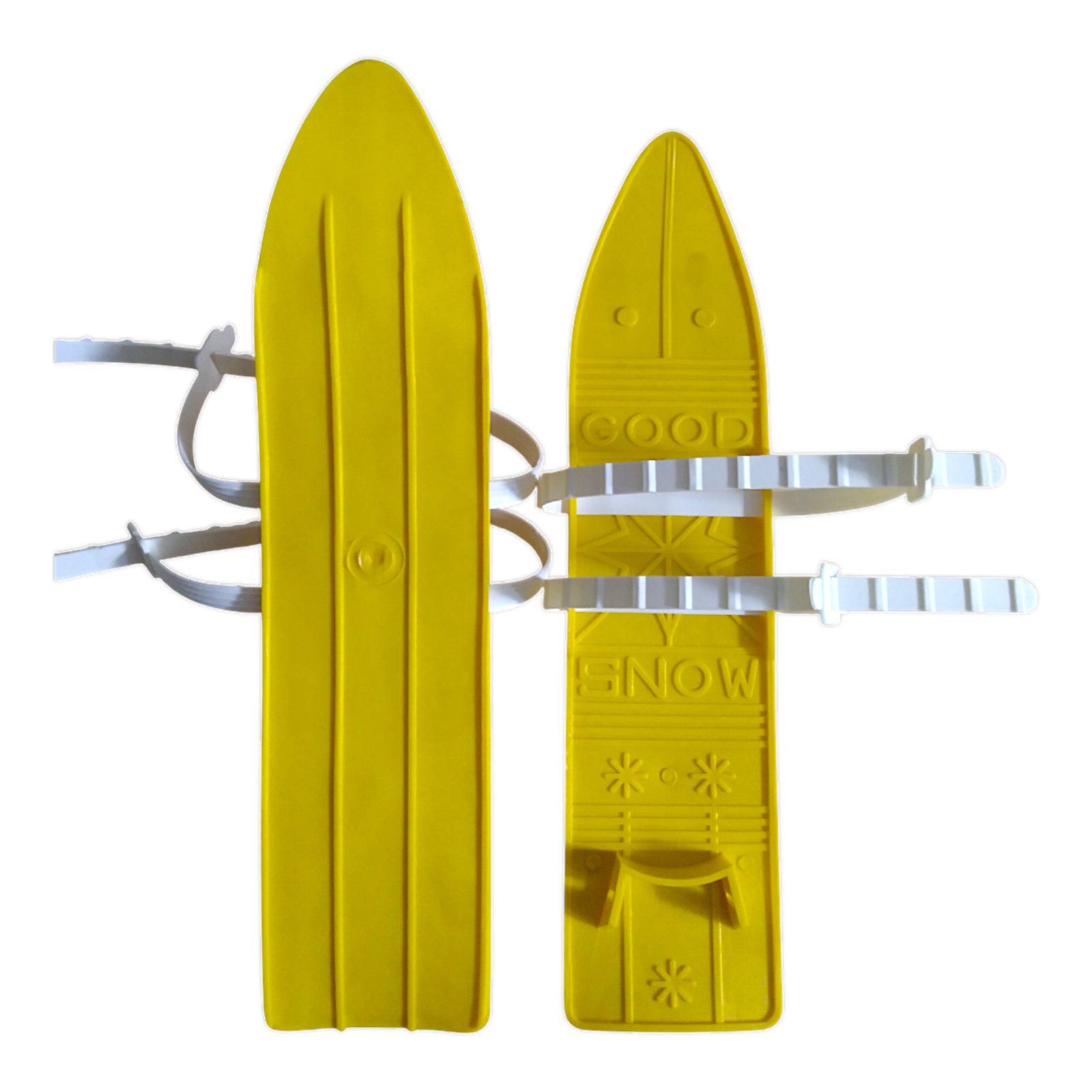 Набір лижний дитячий Marmat 40 см Жовтий (16849) - фото 3 Набір лижний дитячий Marmat 40 см Жовтий (16849) - фото 3
