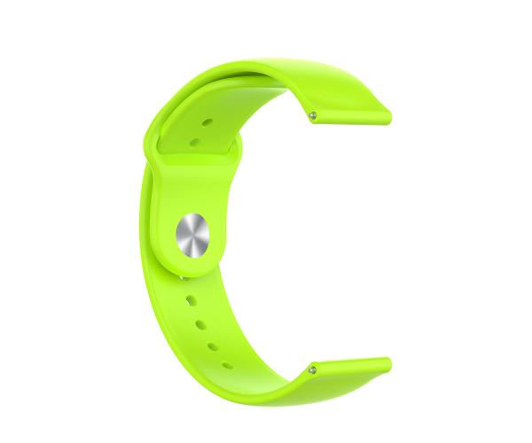 Ремешок для смарт-часов Silicone Samsung Galaxy Watch4 Classic 46 мм 22 мм Салатовый