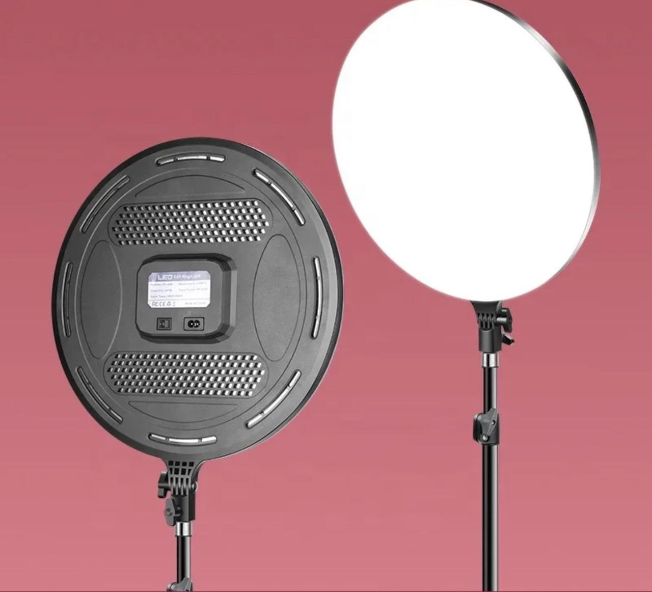 Лампа круглая LED FC666 42 см на штативе 210 см и пульт 110 Вт - фото 2