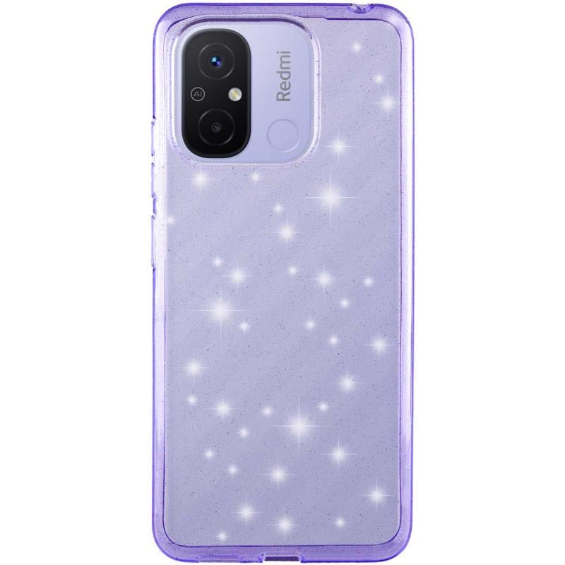 Противоударный TPU чехол Nova для Xiaomi Redmi 12C / Poco C55 Purple