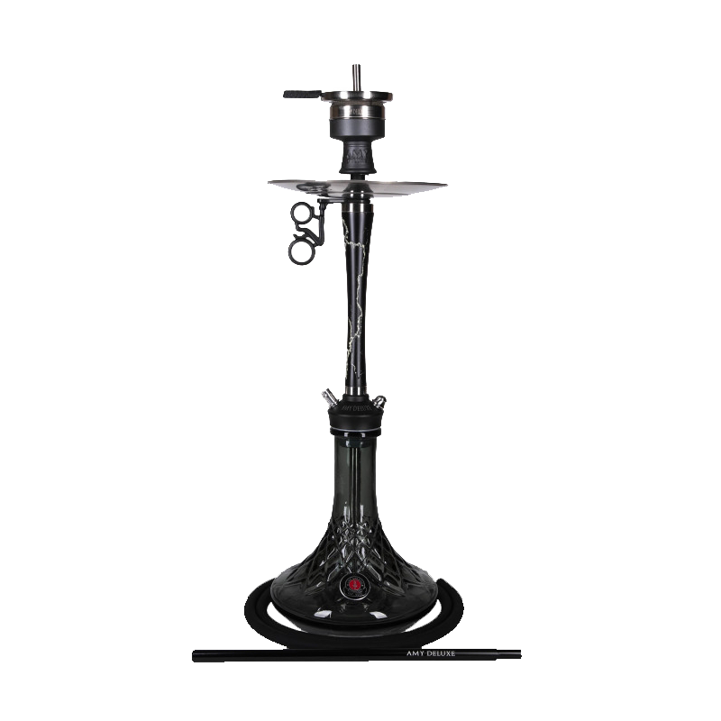 Кальян AMY Deluxe 112.01 Radiant на 1 персону 75 см Черный (1204622180)