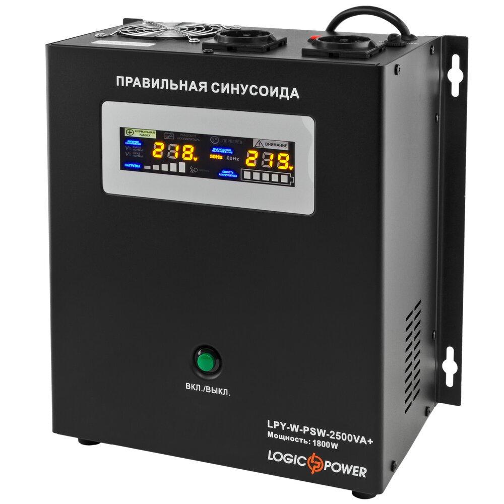 ДБЖ LogicPower LPY-W-PSW-2500 VA+ 1800 Вт 10/20A з правильною синусоїдою 24 В