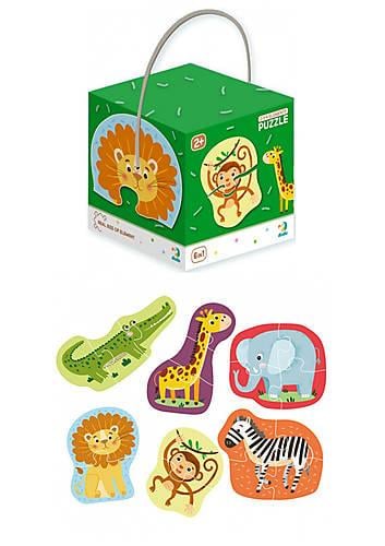 Пазли DoDo 300153 Дикі тварини 6в1 (1924)