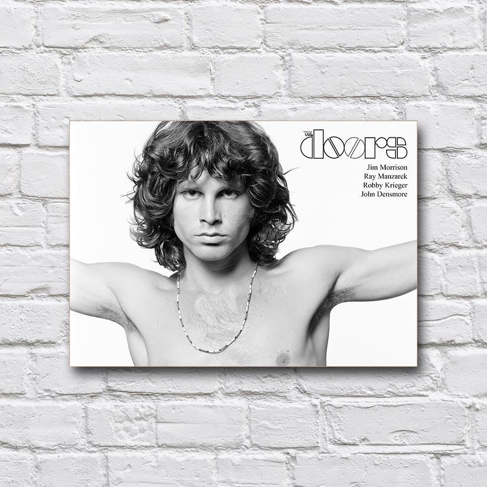 Постер деревянный The Doors 210х297 мм (18248512)