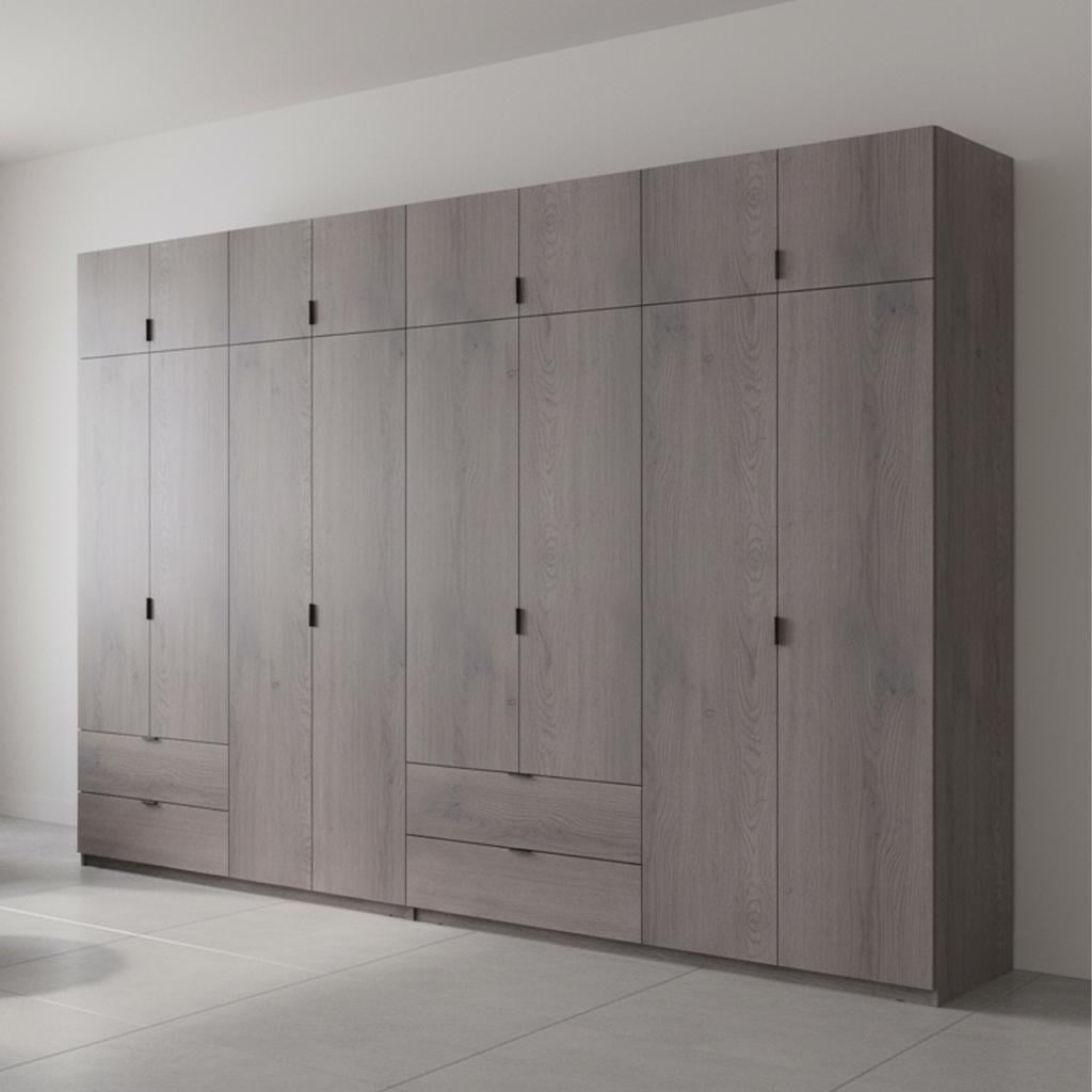 Комплект шкафов для одежды Doros Лукас 340х50х240 см 2 шт. Канноло (DRS-011858)