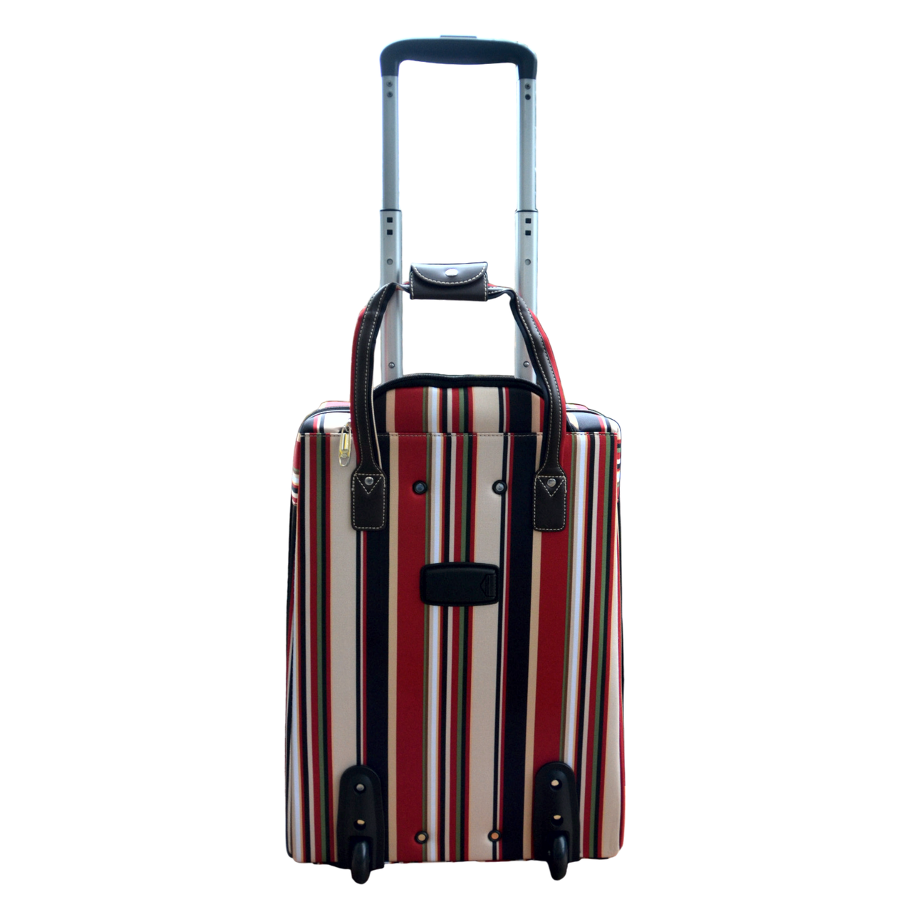 Валіза ручна поклажа Derby 092402-L lines 2 колеса текстильна (2447983476) - фото 3