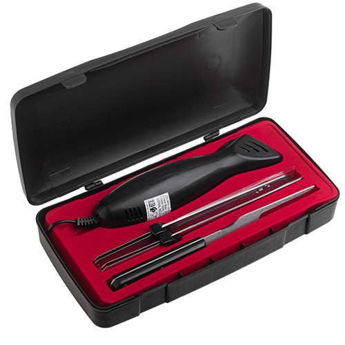 Електроніж Camry CR 4513 з 2 лезами/вилка та кейс для зберігання 200 Вт (04017) - фото 5 Електроніж Camry CR 4513 з 2 лезами/вилка та кейс для зберігання 200 Вт (04017) - фото 5