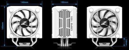 Кулер для ПК Zalman CNPS16X White (483970) - фото 2 Кулер для ПК Zalman CNPS16X White (483970) - фото 2