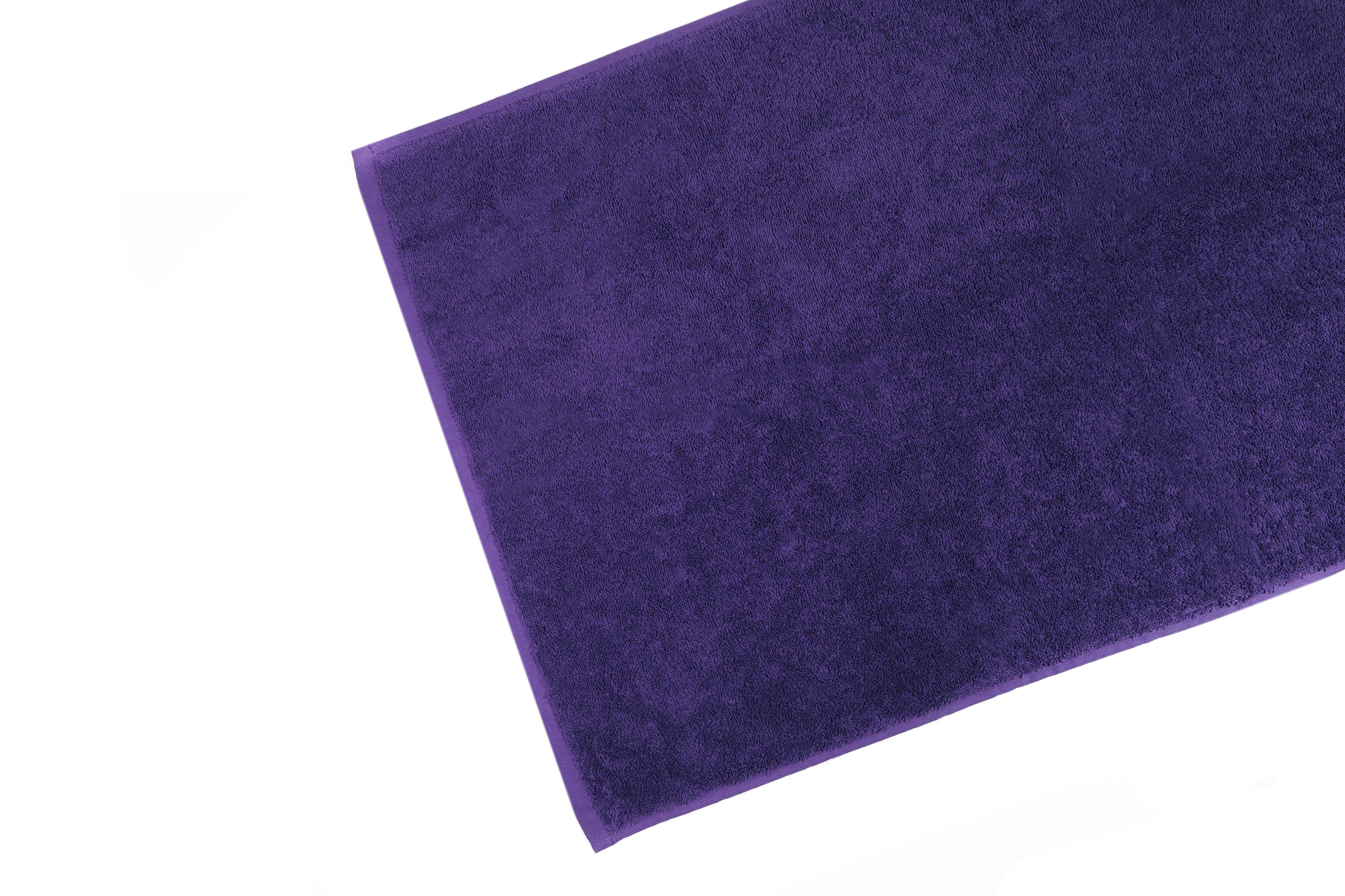 Полотенце махровое 50х90см Фиолетовый