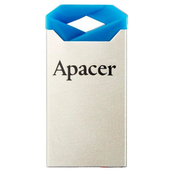 Флеш-память Apacer Flash Drive AH111 32 Гб Silver/Blue (AP32GAH111U-1) - фото 2