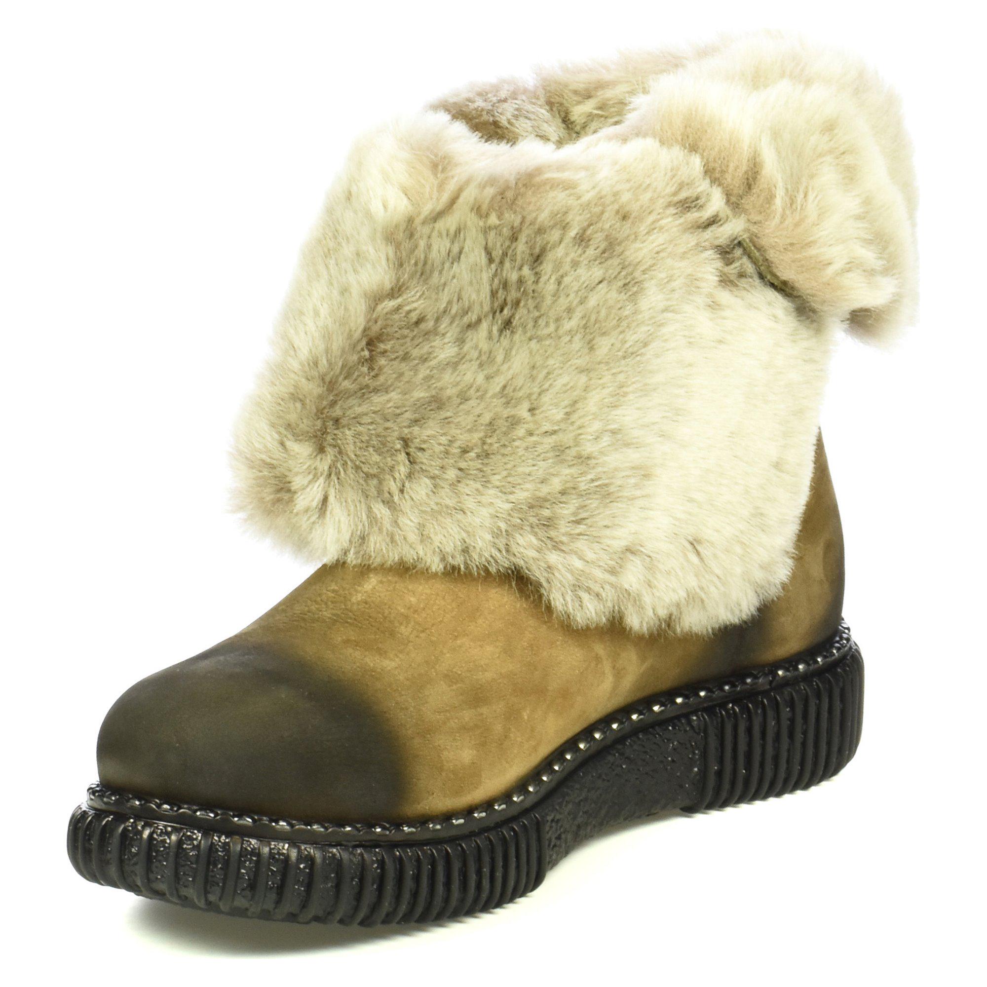 Ботинки зимние женские Rifellini р. 37 Коричневый (011527-37) - фото 3 Ботинки зимние женские Rifellini р. 37 Коричневый (011527-37) - фото 3