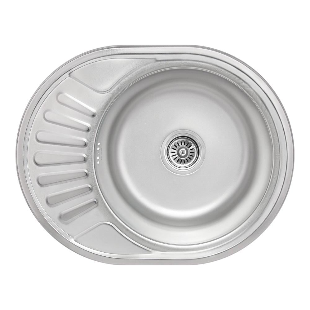 Мойка для кухни Lidz 5745 Micro Decor 0,8 мм