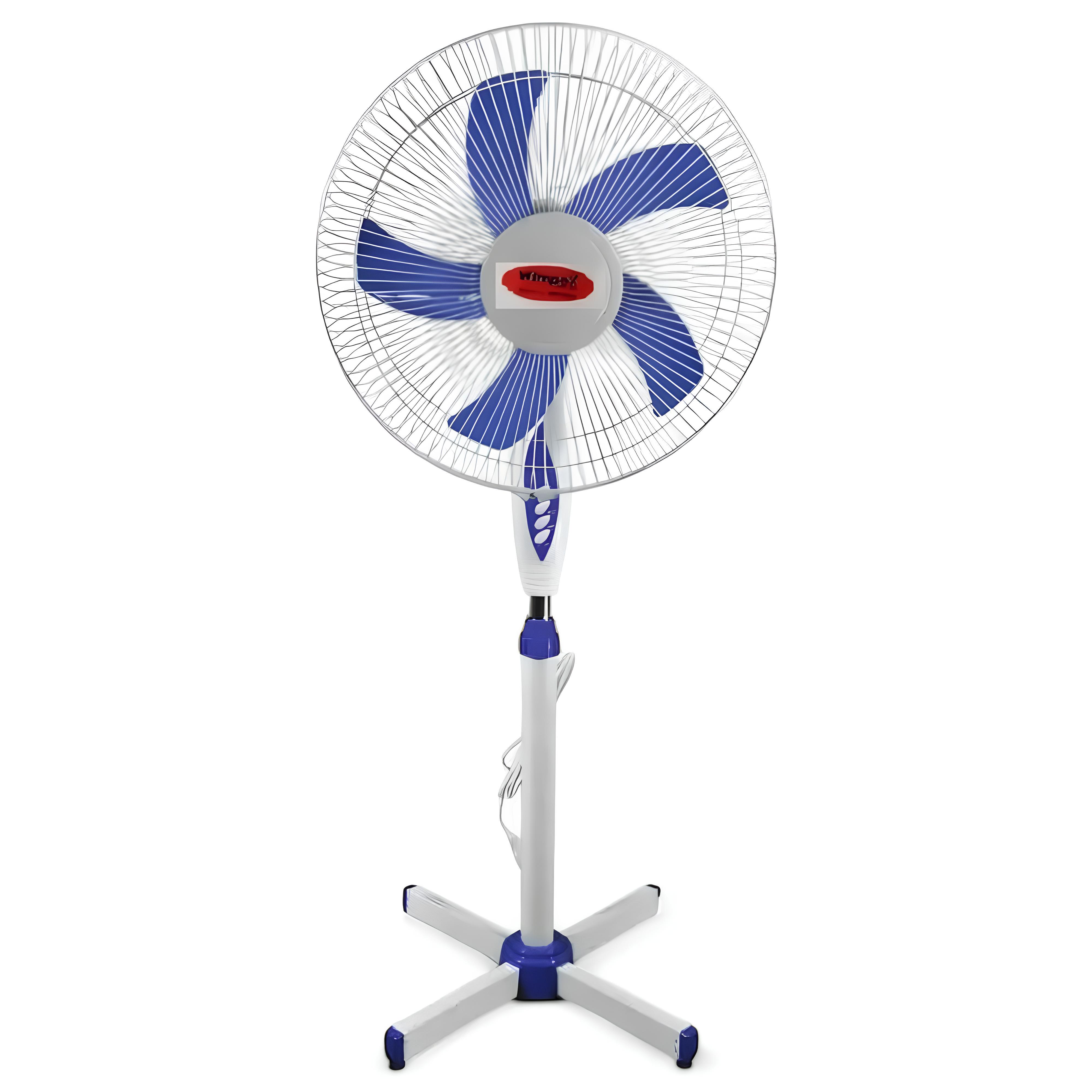 Вентилятор напольный WimpeX WX-1612 100 Вт d 40 см Белый (ML-04416)