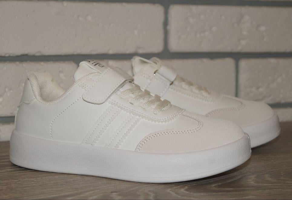 Кросівки демісезонні для дівчинки XIFA р. 34 21 см Білий/Бежевий (31498-34) - фото 2 Кросівки демісезонні для дівчинки XIFA р. 34 21 см Білий/Бежевий (31498-34) - фото 2